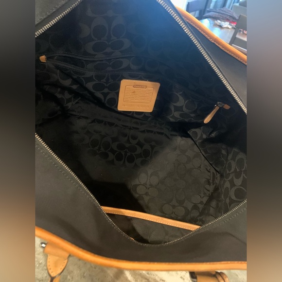 vintage Coach 2003 canvas and leather large tote - Picture 7 of 12